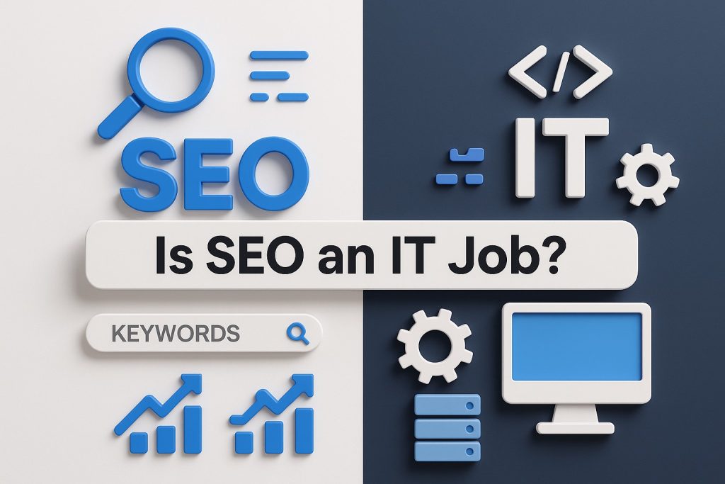 This image is a picture related to SEO and IT jobs.